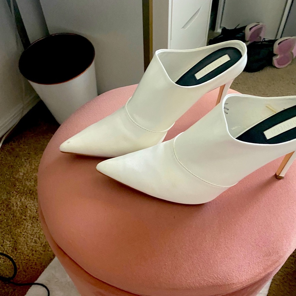White heels